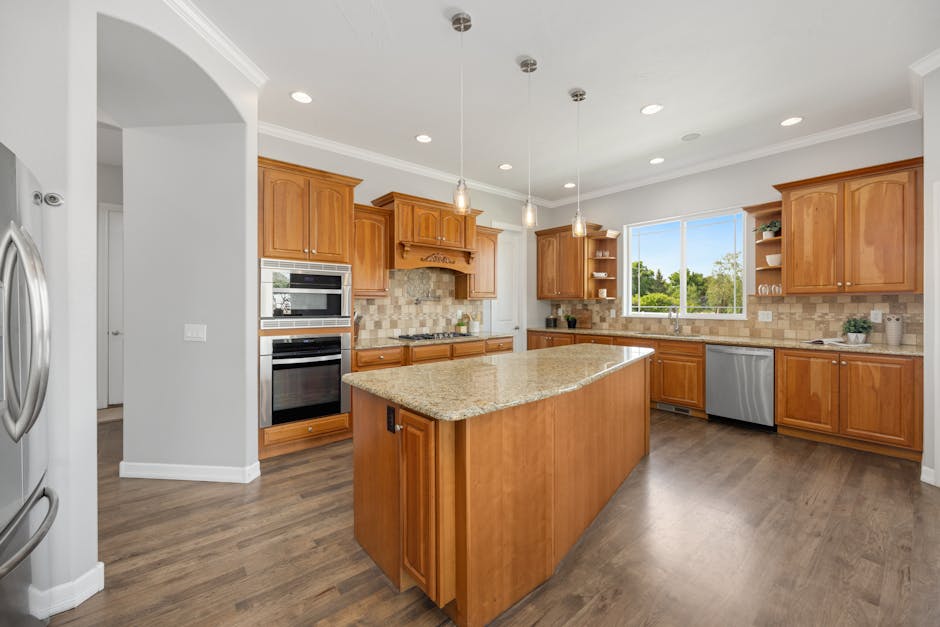Custom Kitchen Cabinets installation